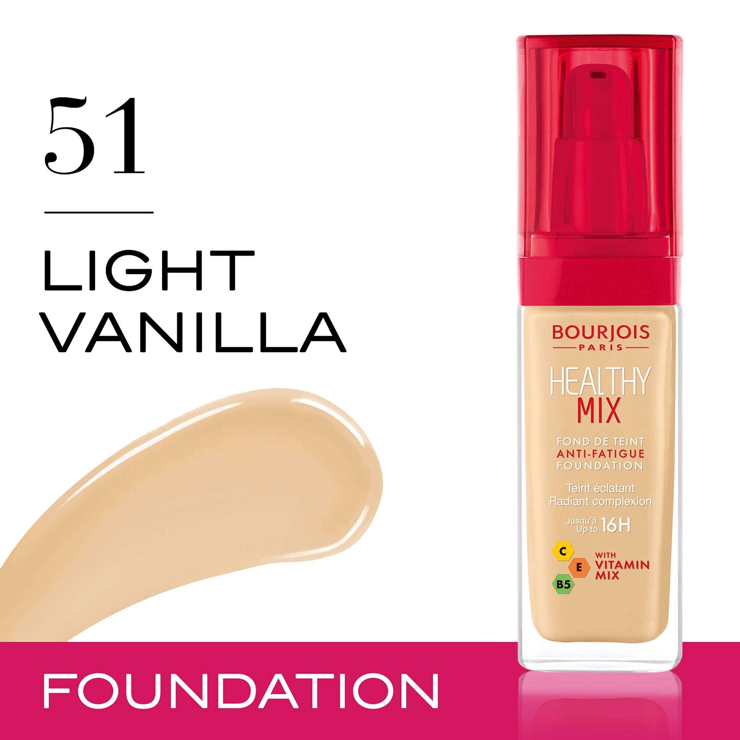 Bourjois Healthy Mix Foundation pump dispenser for easy, clean application