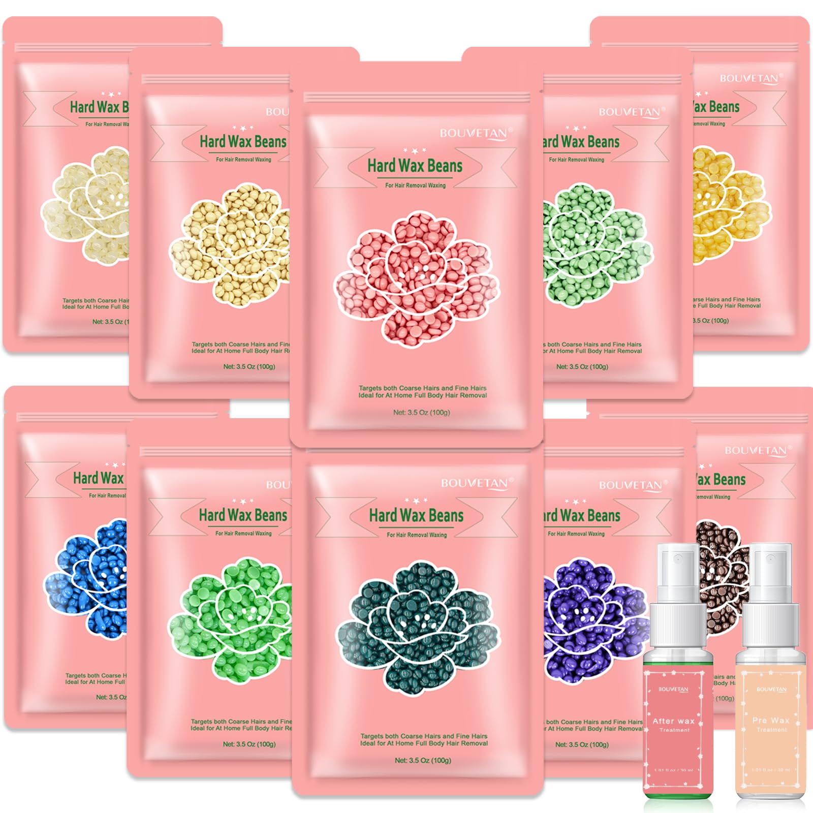 Bouvetan wax beads for full-body waxing offer smooth at-home results