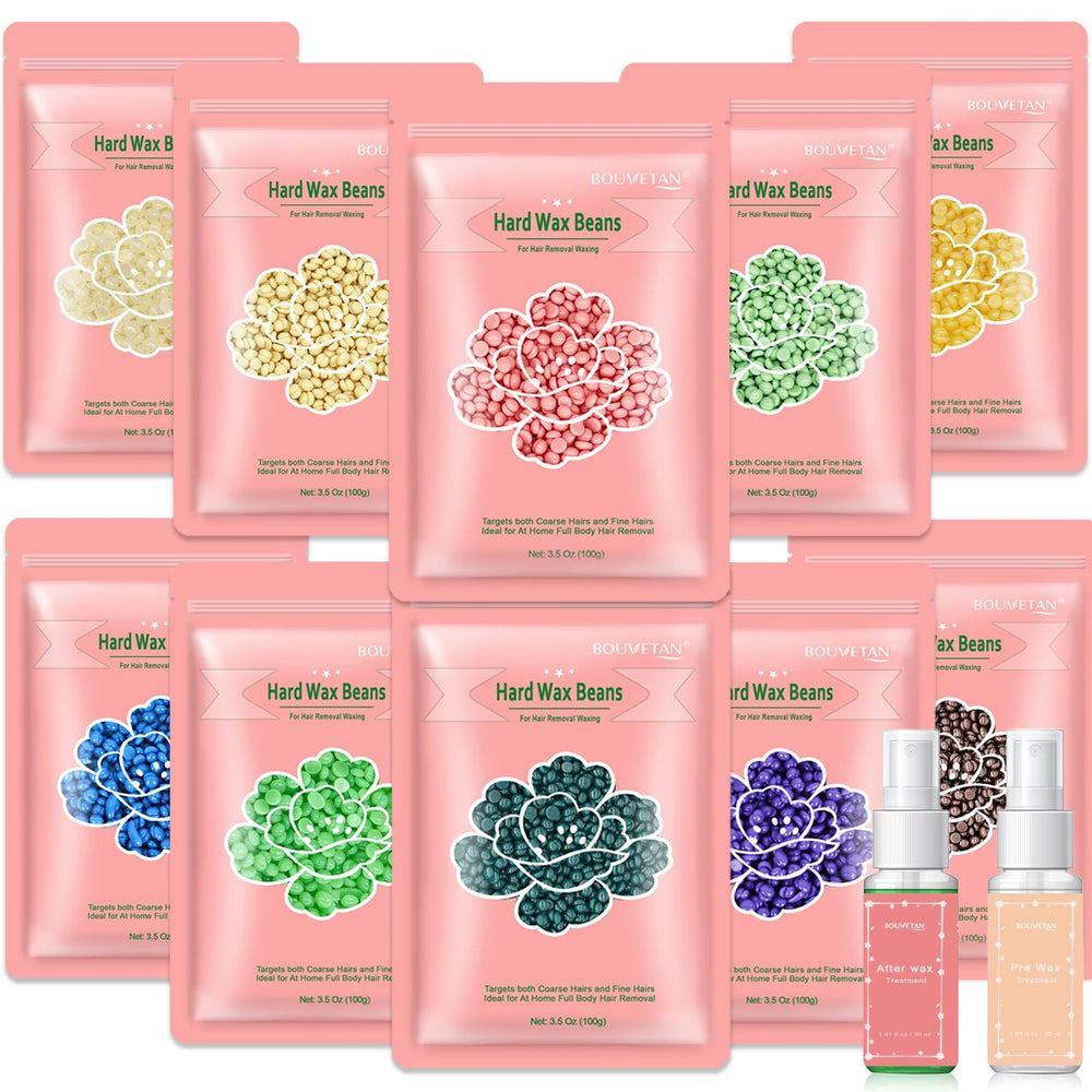 Bouvetan wax beads for full-body waxing offer smooth at-home results