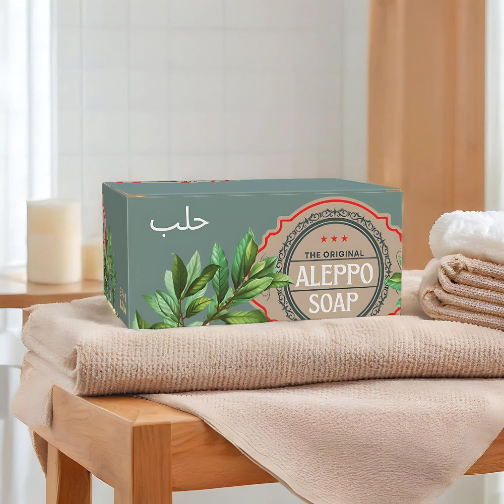 BOX 4 BODY traditional Aleppo soap packaging and craftsmanship