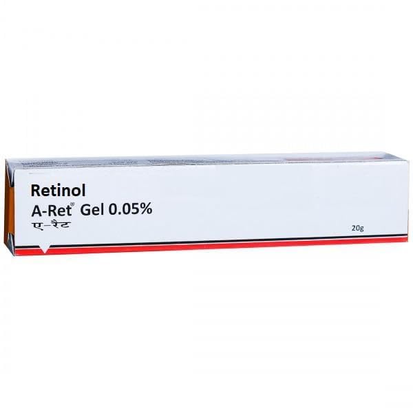 BOX2BUY Retinol Gel 0.05 bottle ready for nightly skincare routines to improve texture.