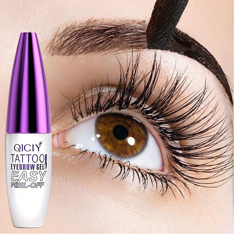 Boxveria Black Easy Tattoo Eyebrow Gel Tube for long-lasting defined brows.