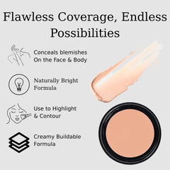 Under-eye application reveals a subtle brightening glow for tired areas.