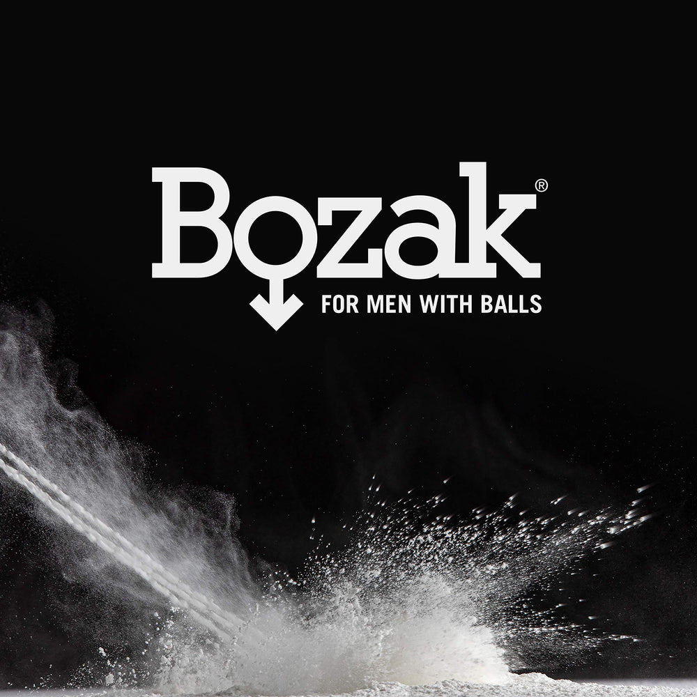Bozak two-pack front label highlights value and continuous protection.