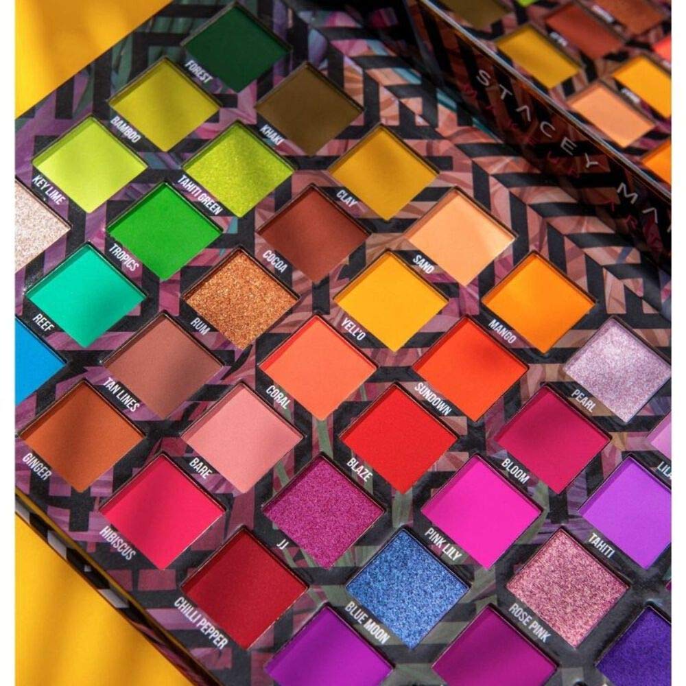 BPerfect metallics and shimmers provide luminous pops on lids.