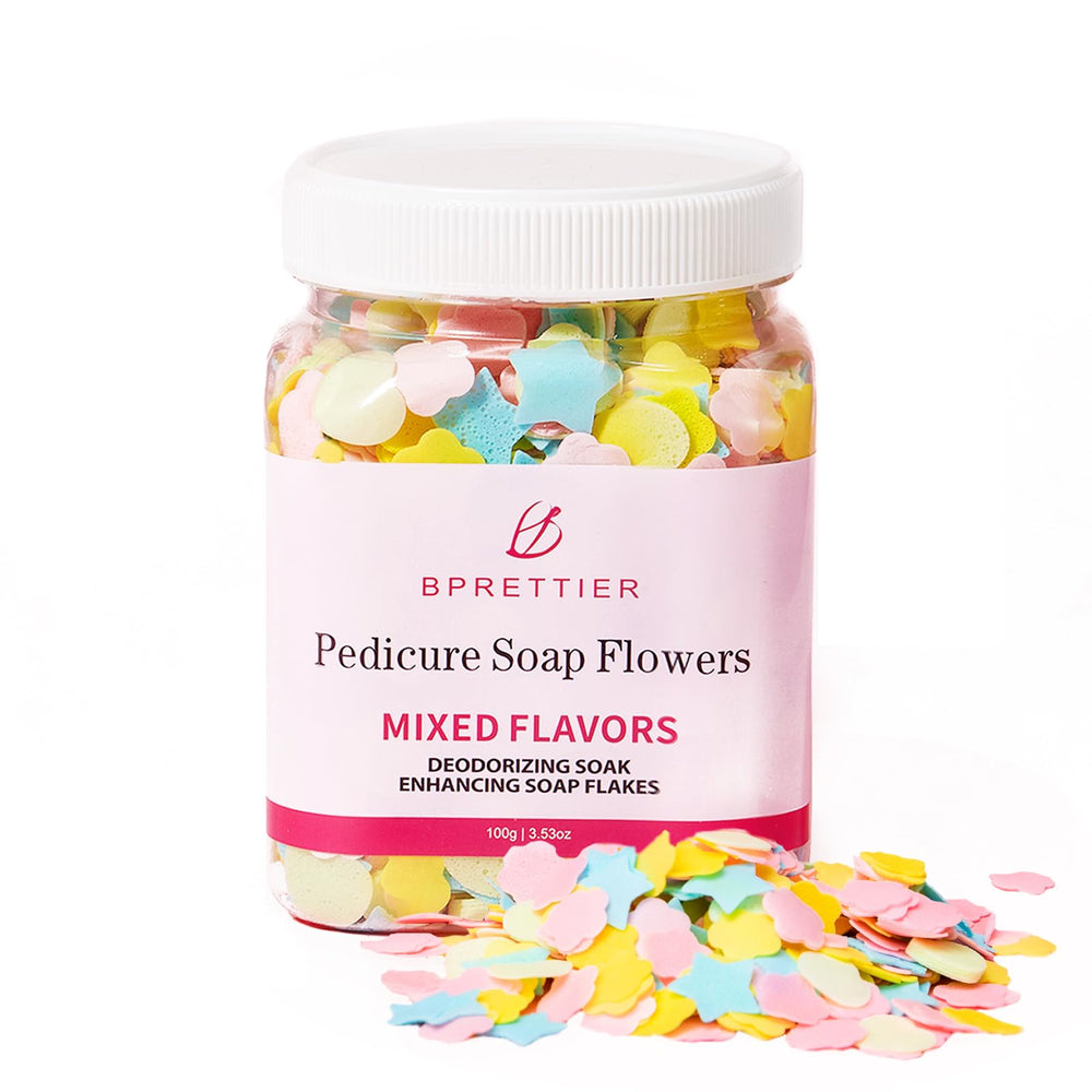 BPrettier pedicure soap flowers petals for a gentle soak