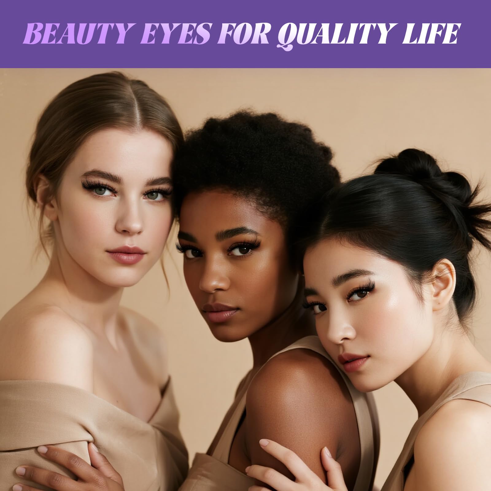B&Qaugen feather-soft lash clusters feel light and comfortable all day