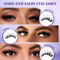 B&Qaugen lash bond seal 72hr hold keeps wispy lashes secure