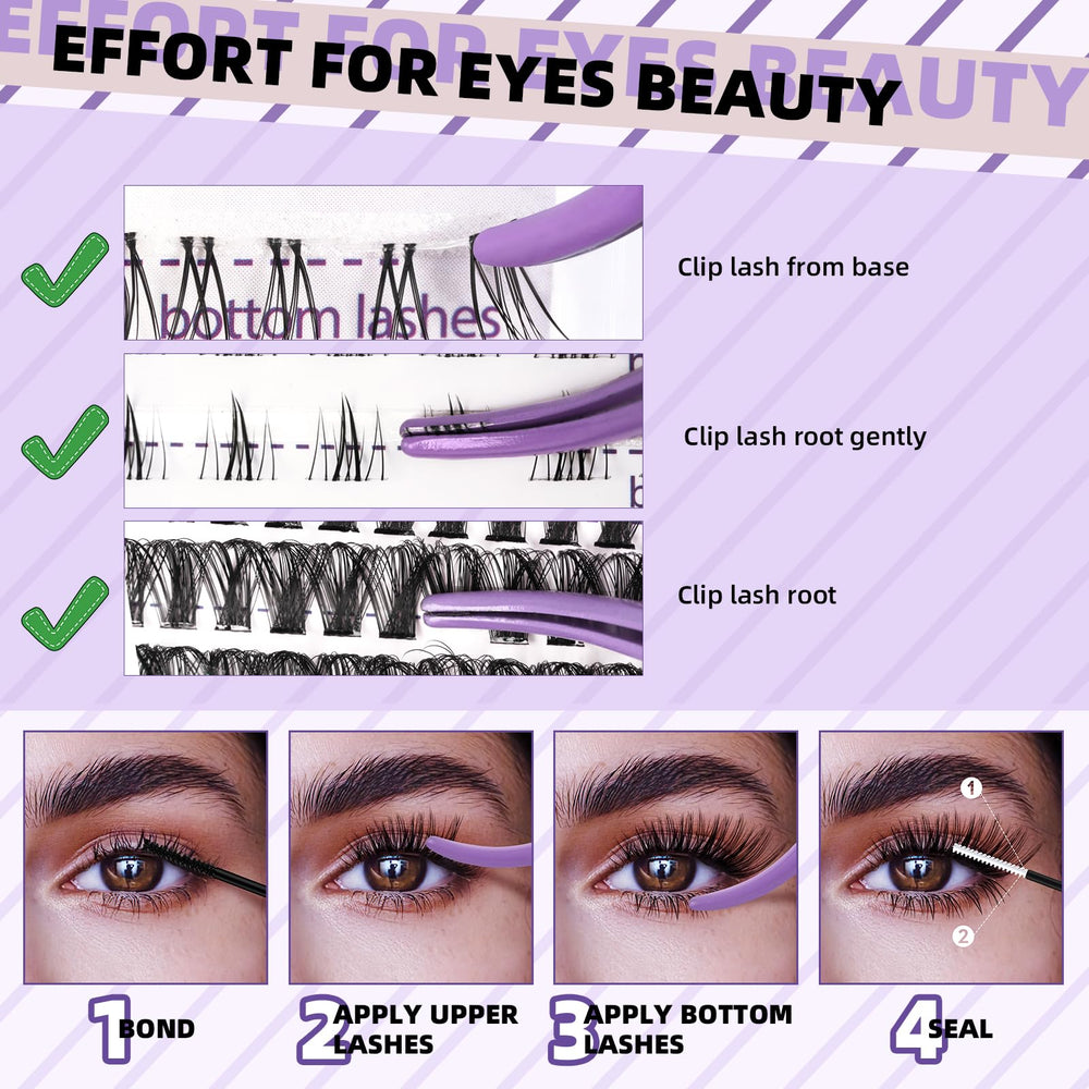 BQaugen lash remover for safe, gentle removal