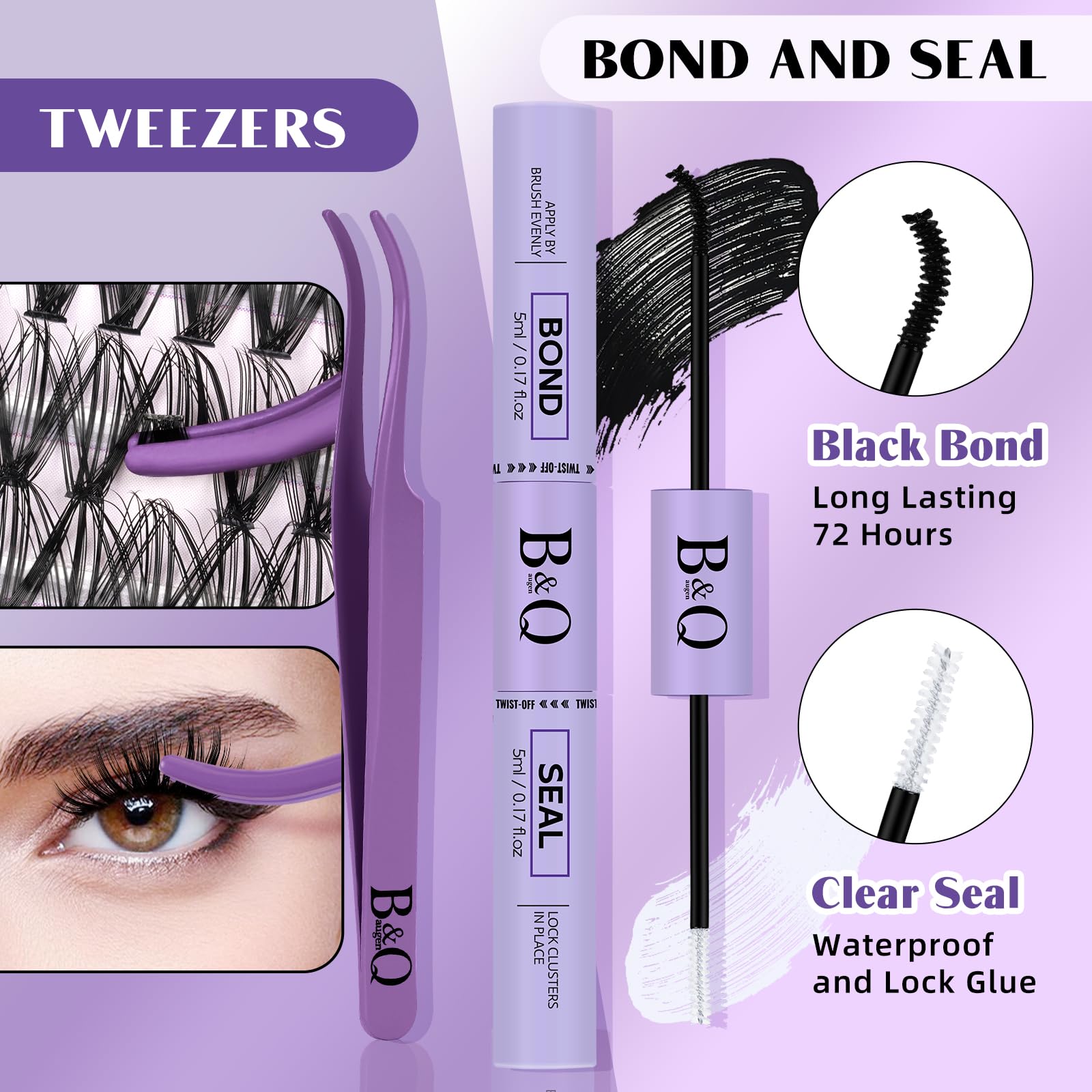 Mixed-length clusters in 9-16mm enable natural to dramatic effects.