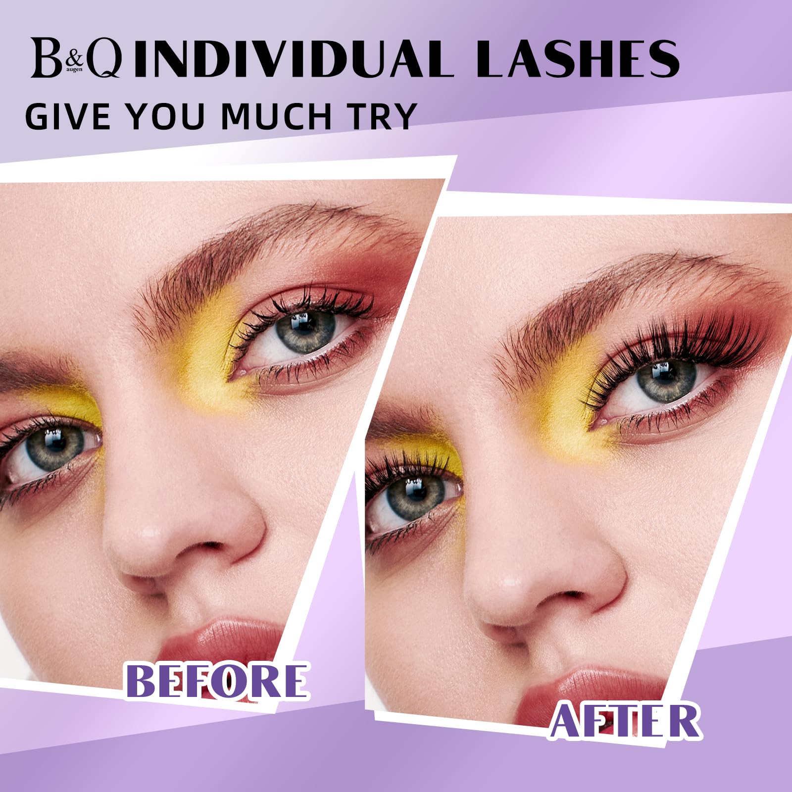 Soft, lightweight clusters feel comfortable while delivering a real lash effect.