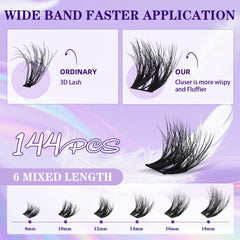 B&Qaugen Ultra-soft band comfort adapts to the lash line.