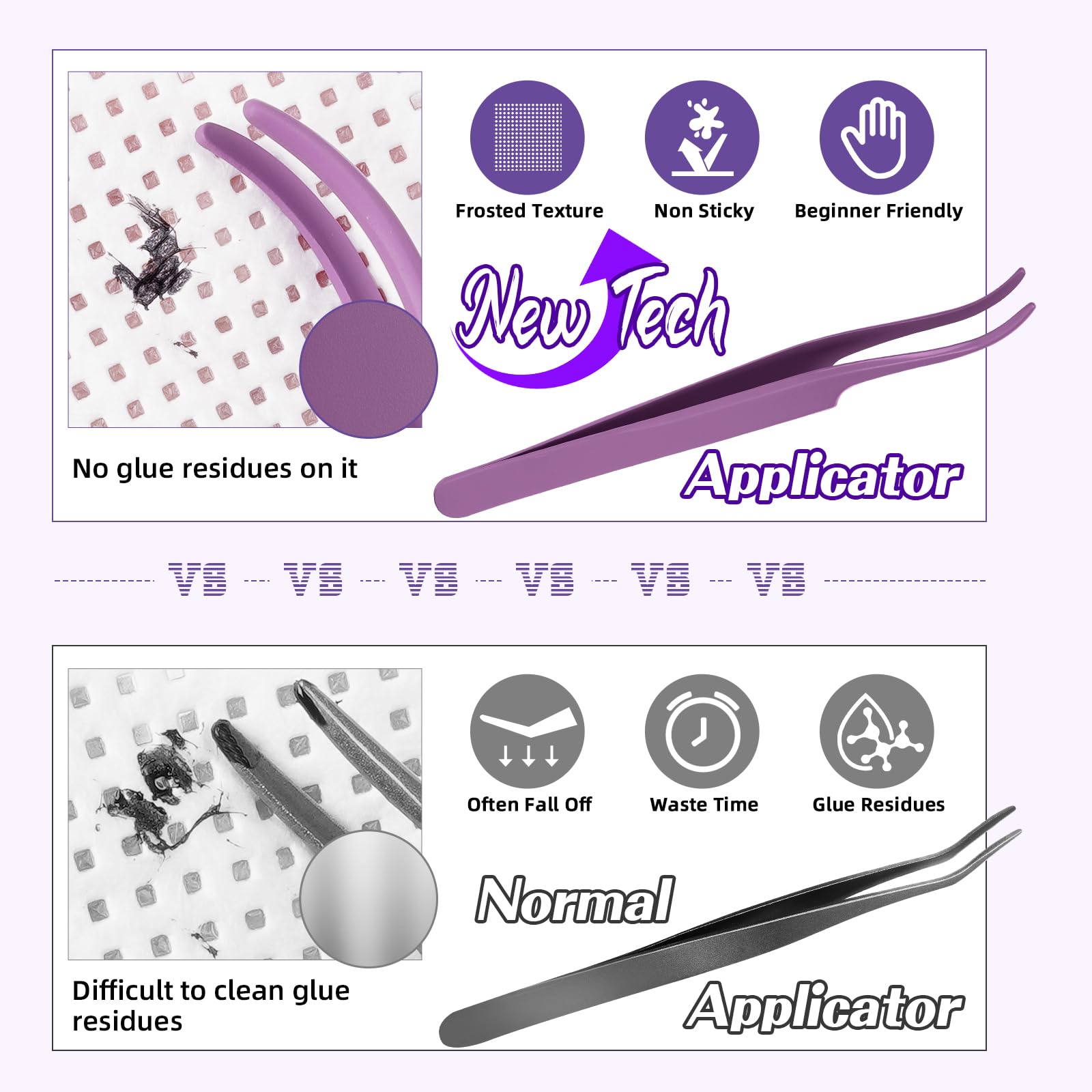 B&Qaugen waterproof lash bond and seal for secure hold