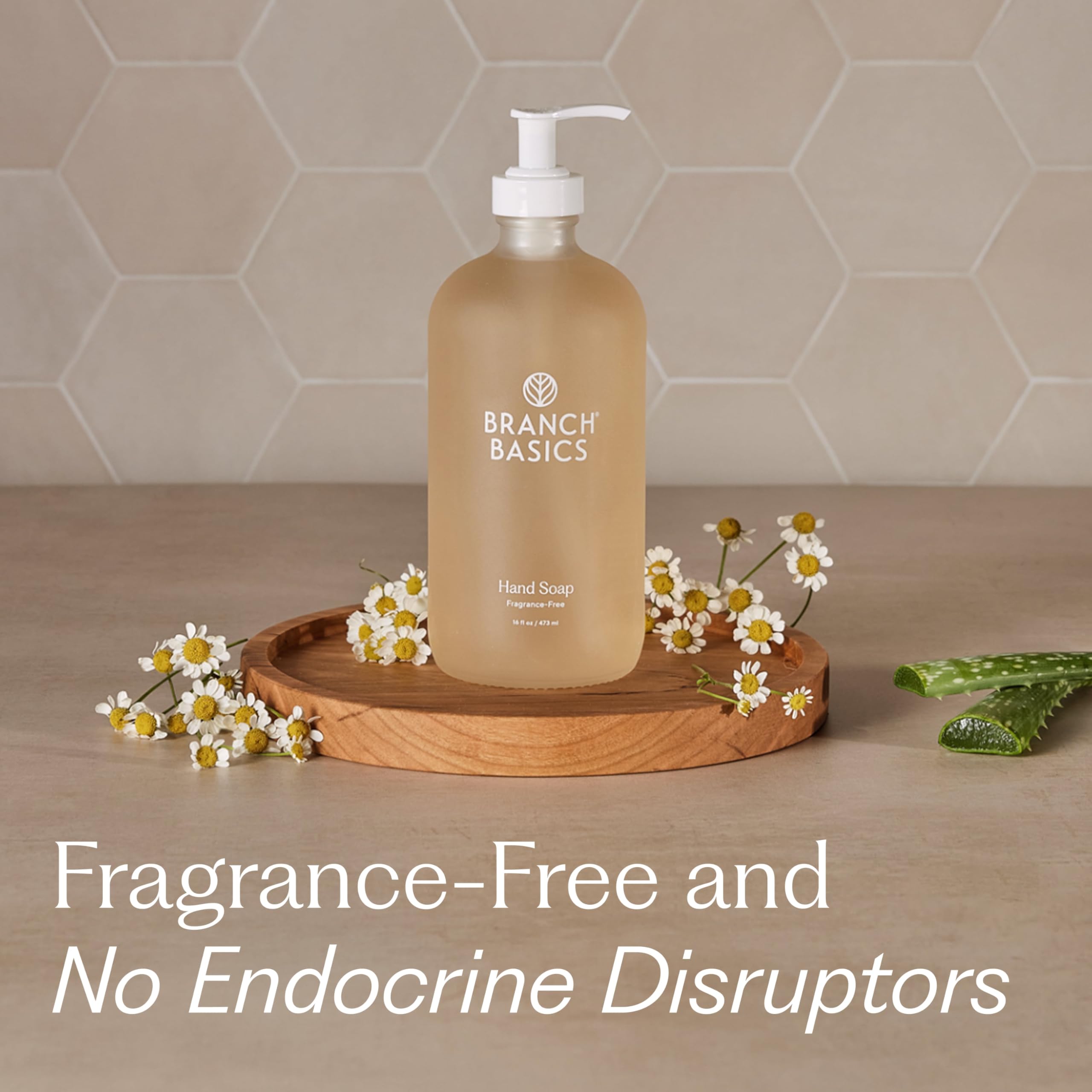 Branch Basics Gel Hand Soap eco packaging supports sustainable routines