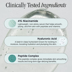Brandefy No Needles serum delivers visible plumpness and firmer look after regular use.