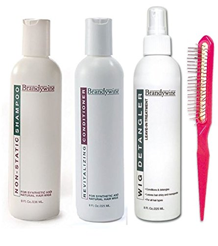 Brandywine shampoo 8oz bottle for gentle wig cleansing