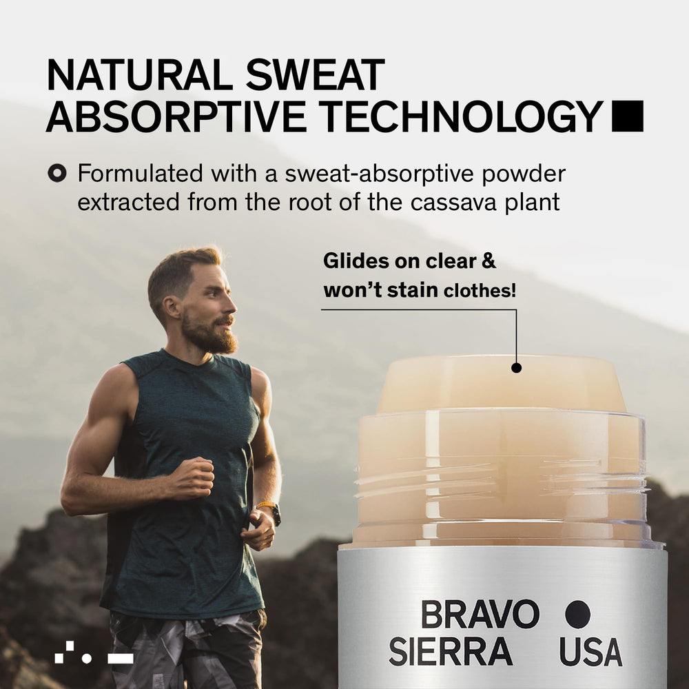 Bravo Sierra bottle close-up emphasizes clean, natural ingredients.