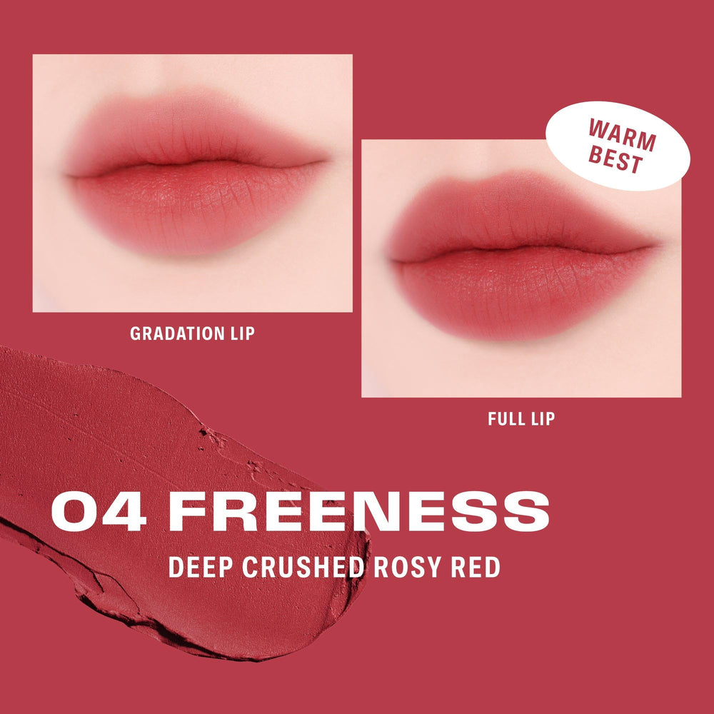 BRAYE Lipsleek Blur multi-use lip and cheek formula blends easily.