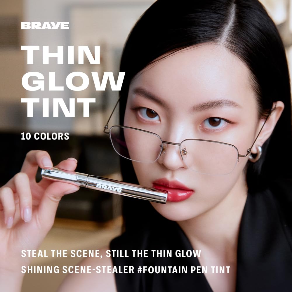 BRAYE Thin Glow Tint pen design enables easy on-the-go touch-ups.