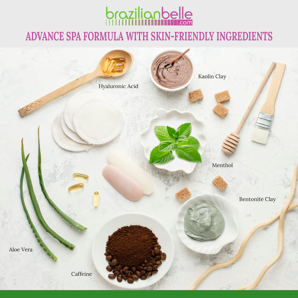 Brazilian Belle aloe vera ingredient view for soothing and hydrating skin.