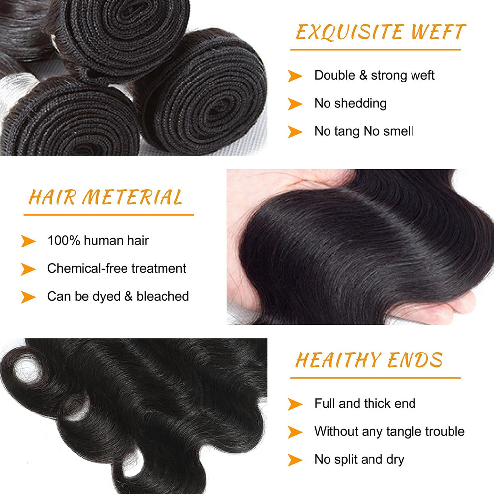 Brbeawor double-machine-weft bundles for durable wear with minimal shedding.
