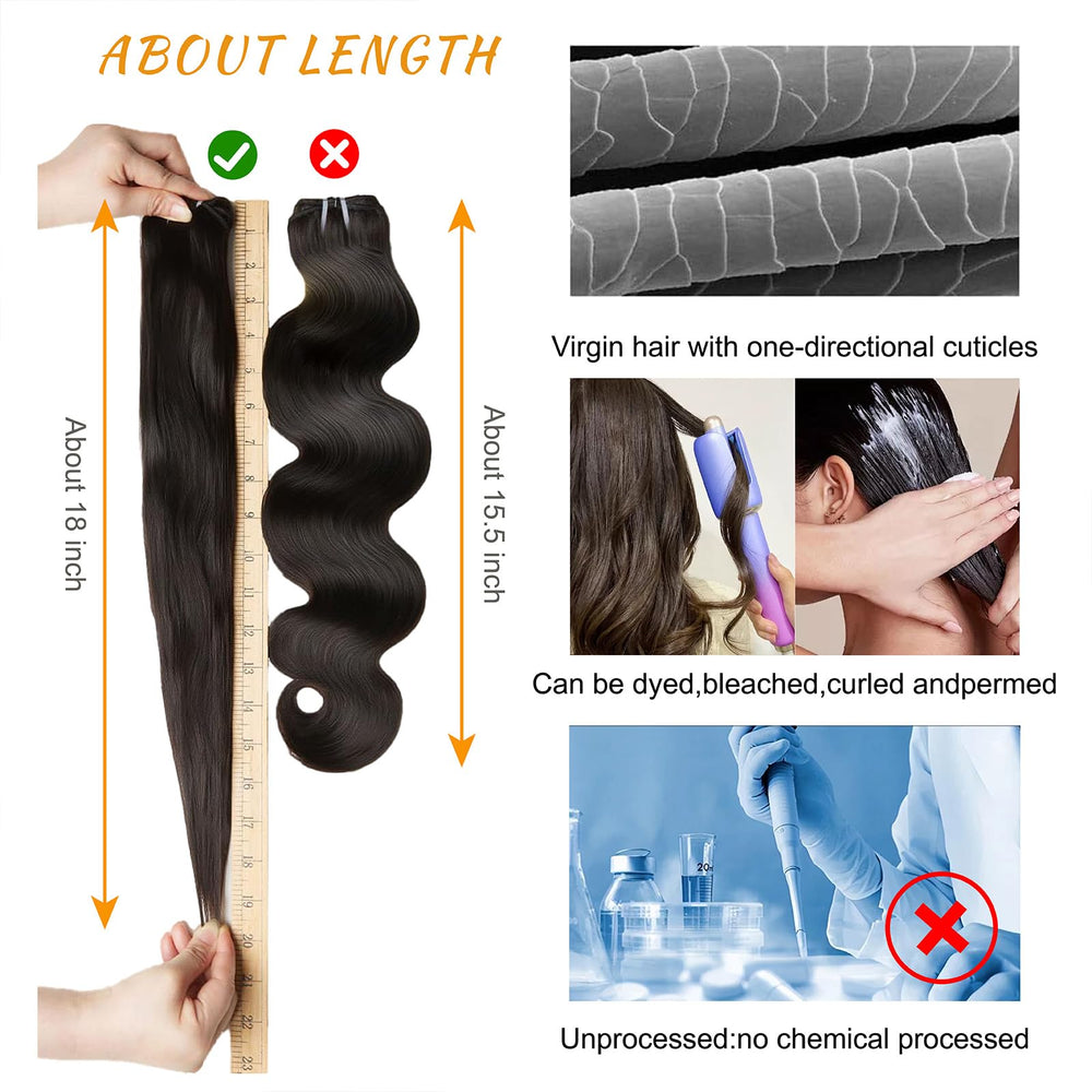 Brbeawor full-density bundles create thick, lush volume.