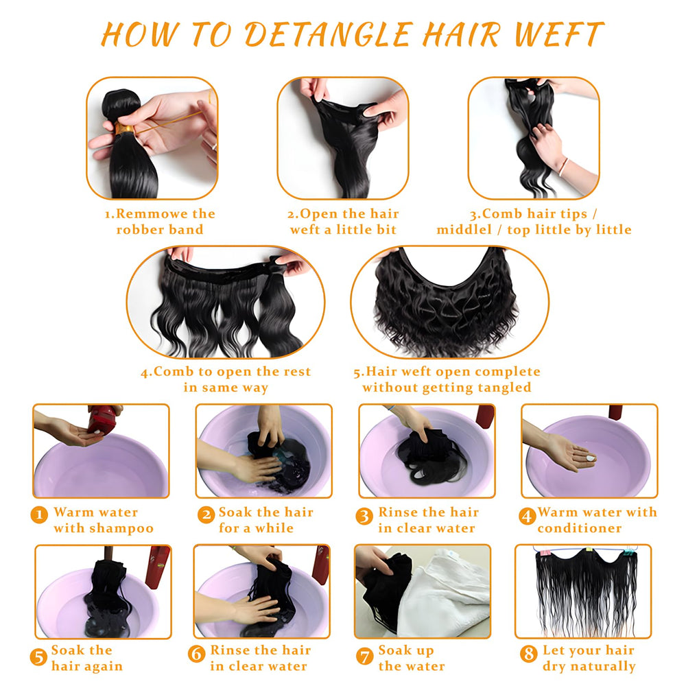 Brbeawor versatile-styles bundles adapt to straightening or curling.
