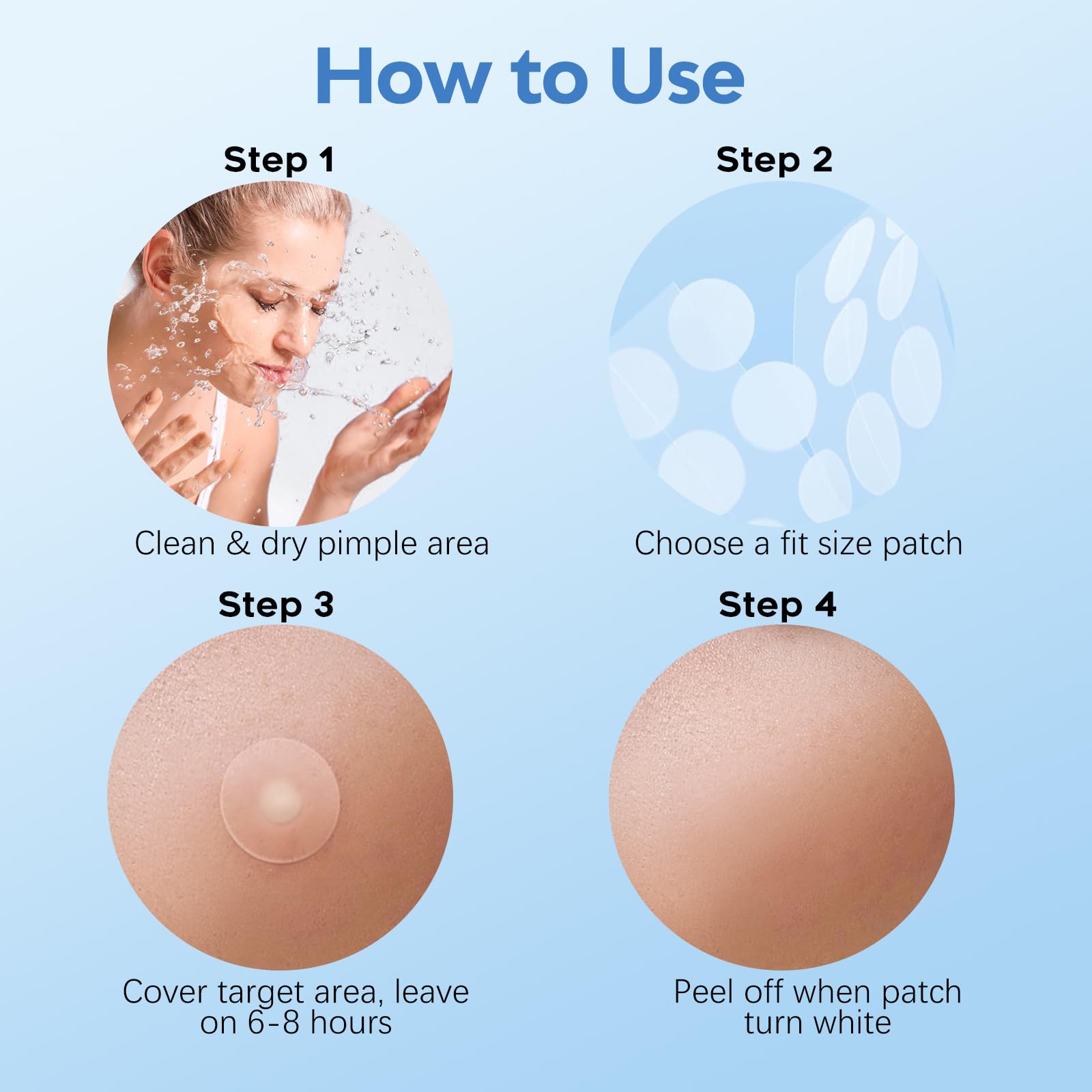 Breiboz easy-apply patches demonstrate quick 3-5 second application.