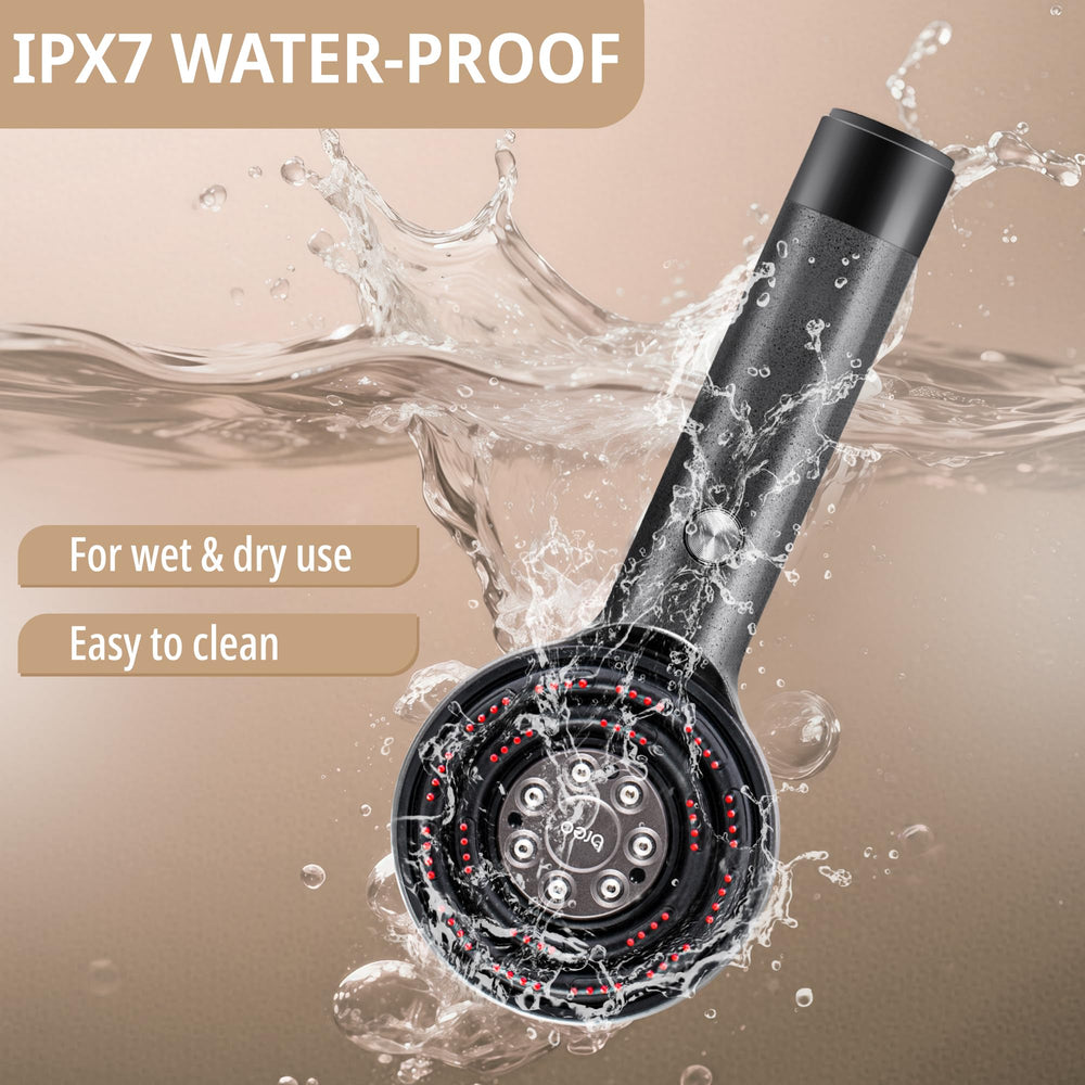 Breo Scalp 3L usable in shower or at the sink.