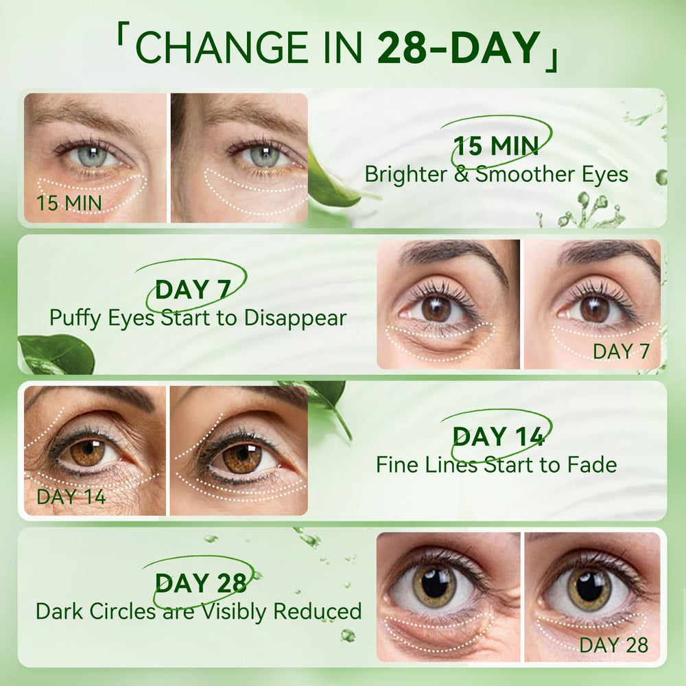 BREYLEE Aloe Vera Eye Masks after use deliver a refreshed, hydrated look