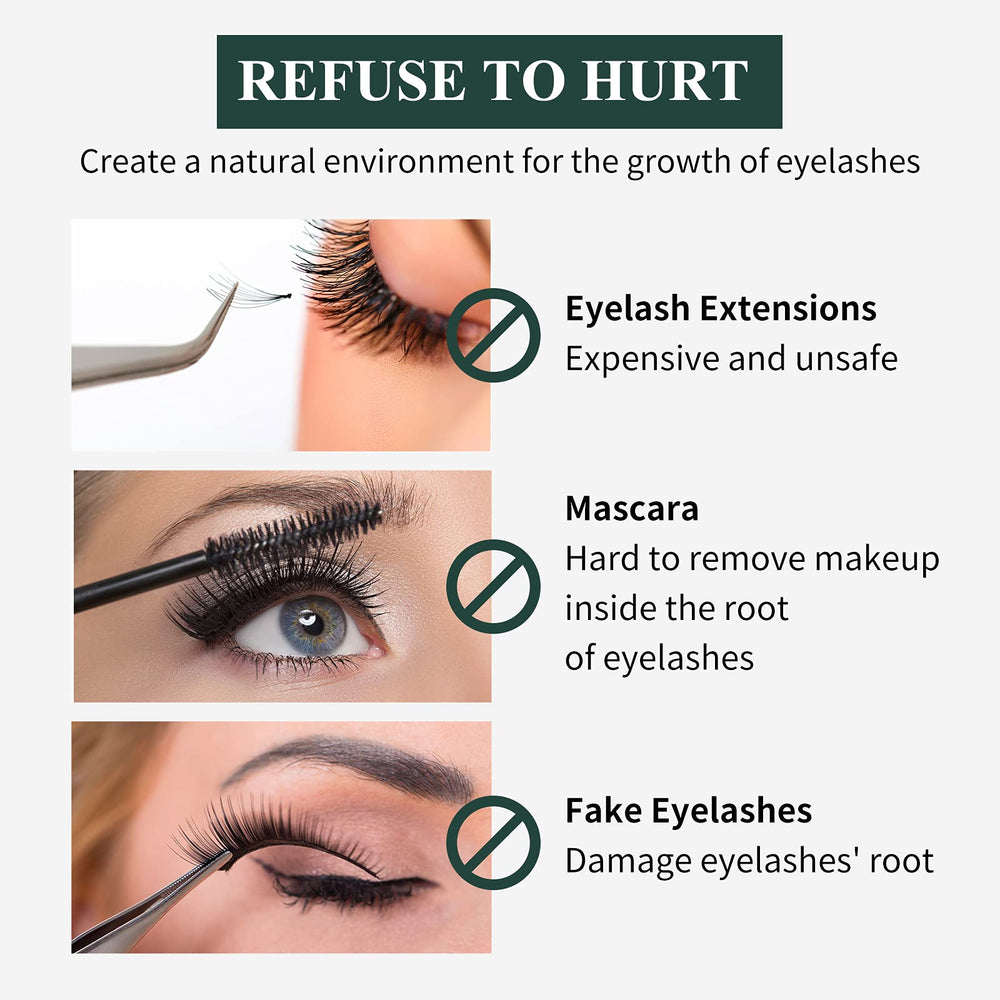 BREYLEE eyelash serum 3ml bottle for portable use.