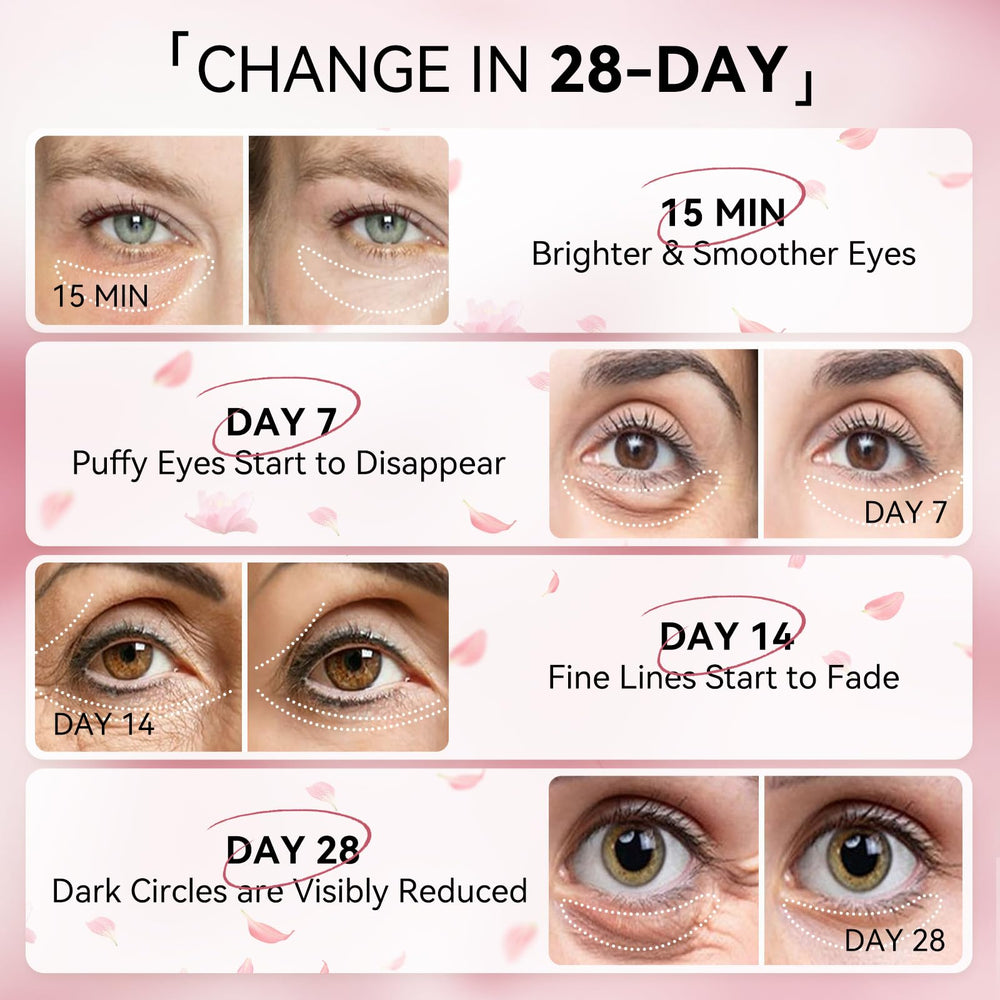 BREYLEE Flamingo Pink Eye Mask helps with dark circles under the eyes.