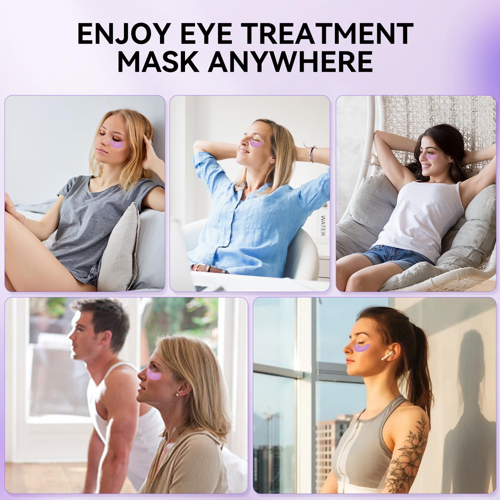 BREYLEE Retinol Eye Mask 20-minute treatment for minimal downtime.