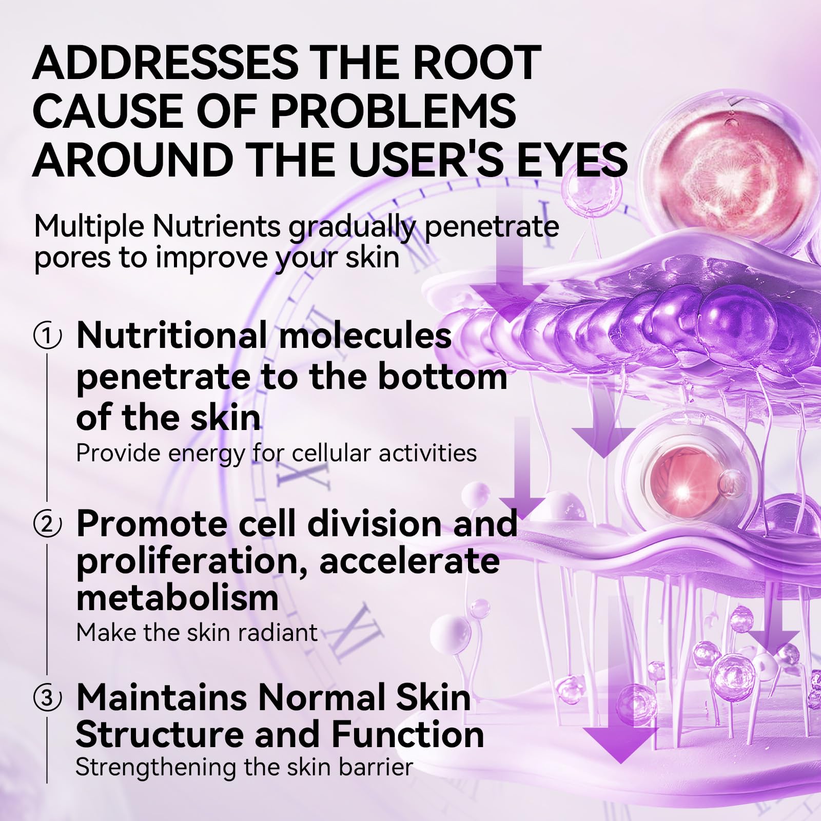 BREYLEE Retinol Eye Mask ideal before makeup for smoother application.