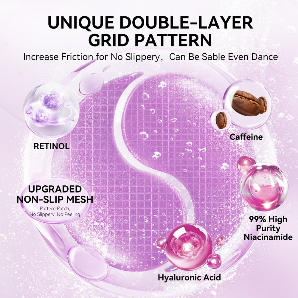 BREYLEE Retinol Eye Mask reduces puffiness and brightens tired-looking eyes.
