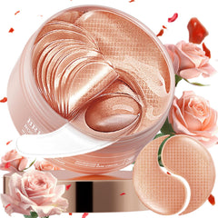 BREYLEE Rose Eye Mask with rose-petal detail for cooling under-eye hydration