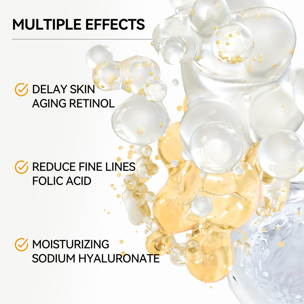 BREYLEE Vitamin C Serum hyaluronic acid droplets communicates intense hydration.