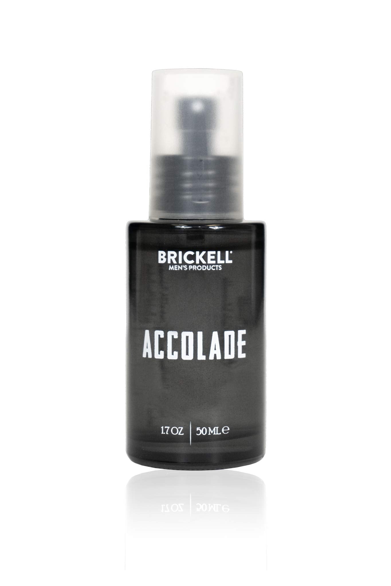 Brickell Men's Accolade Cologne bottle highlights premium fragrance for everyday confidence.