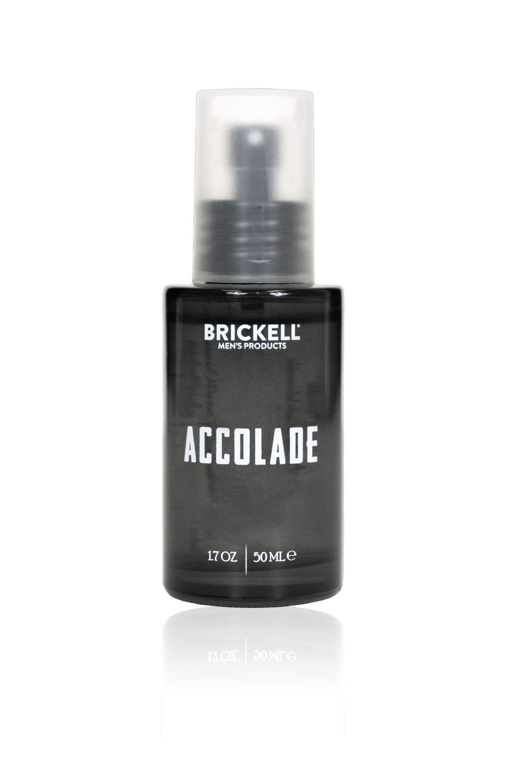 Brickell Men's Accolade Cologne bottle highlights premium fragrance for everyday confidence.