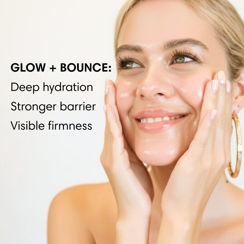 BRIGHCA Collagen Cream jar close-up showing rich texture and premium feel