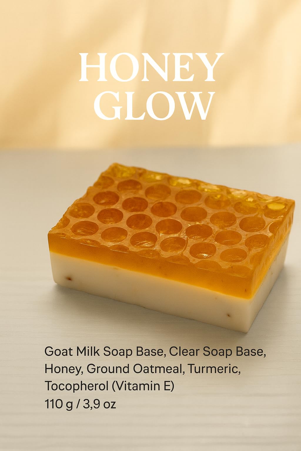 BrightBloom Goat Milk & Honey Almond soap bar nourishes and softens skin