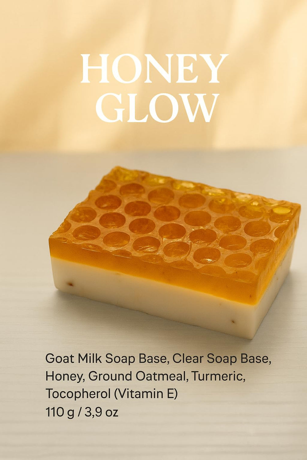 BrightBloom Goat Milk & Honey Almond soap bar nourishes and softens skin