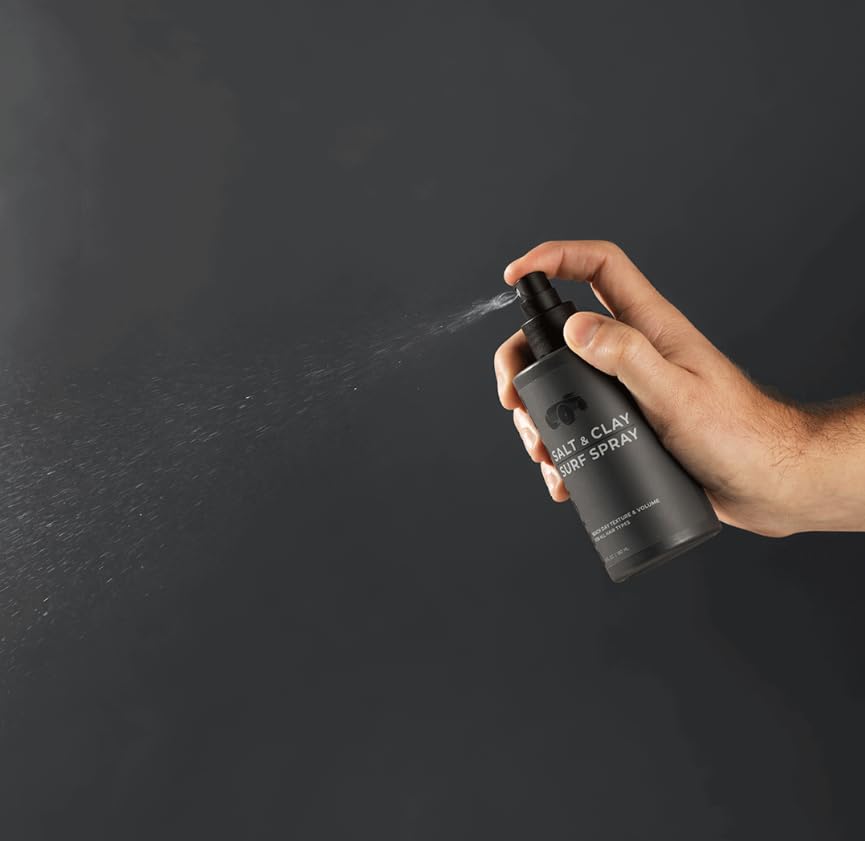 BRIGHTSIDE Salt and Clay Surf Spray pre-styler option adds lift before other products.