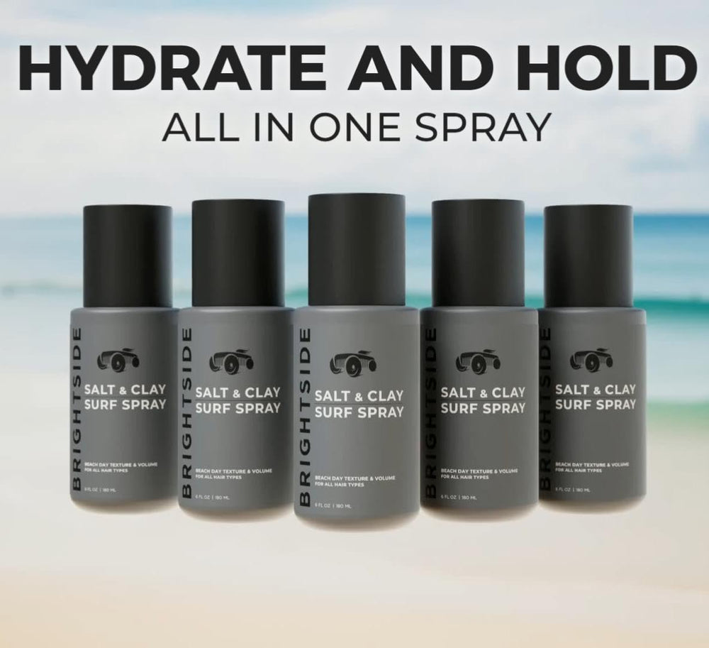 BRIGHTSIDE Salt and Clay Surf Spray signature scent enhances daily routine with freshness.