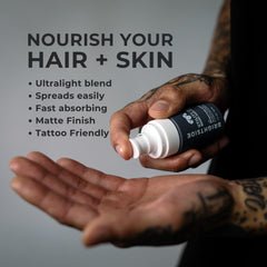 BRIGHTSIDE Utility Oil provides lightweight conditioning for hair