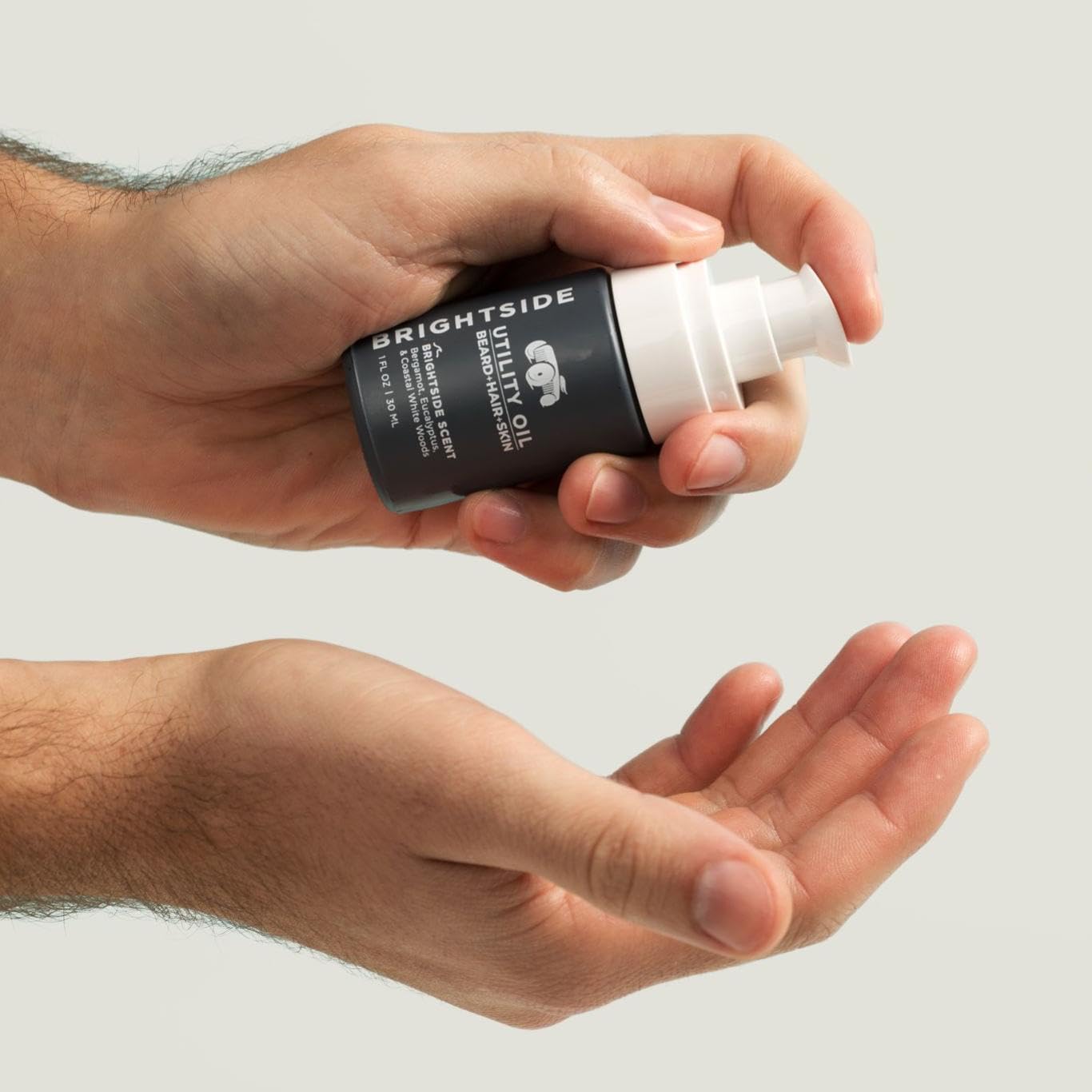 BRIGHTSIDE Utility Oil delivers natural conditioning for hair with a clean feel