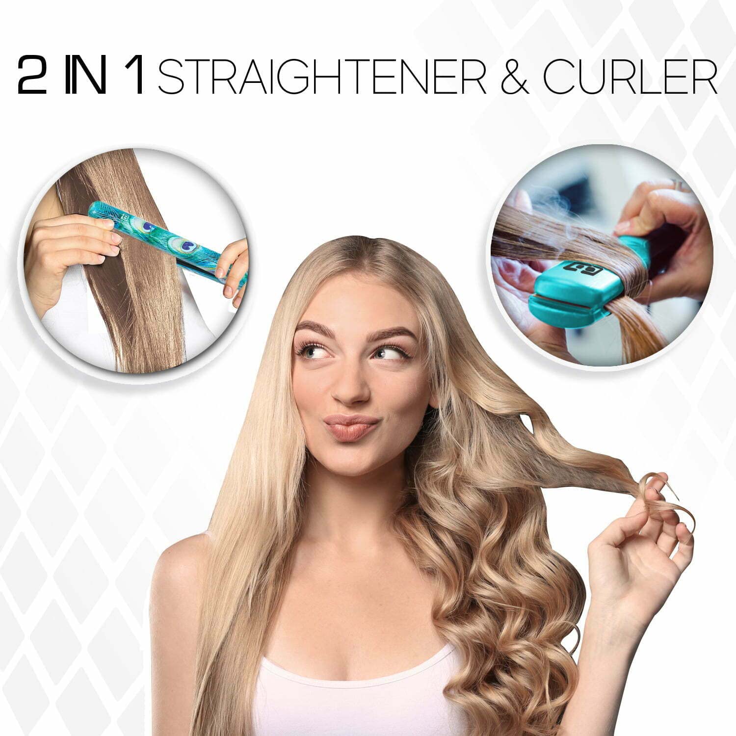 Brilliance New York adjustable temperature control helps tailor heat for different hair types.