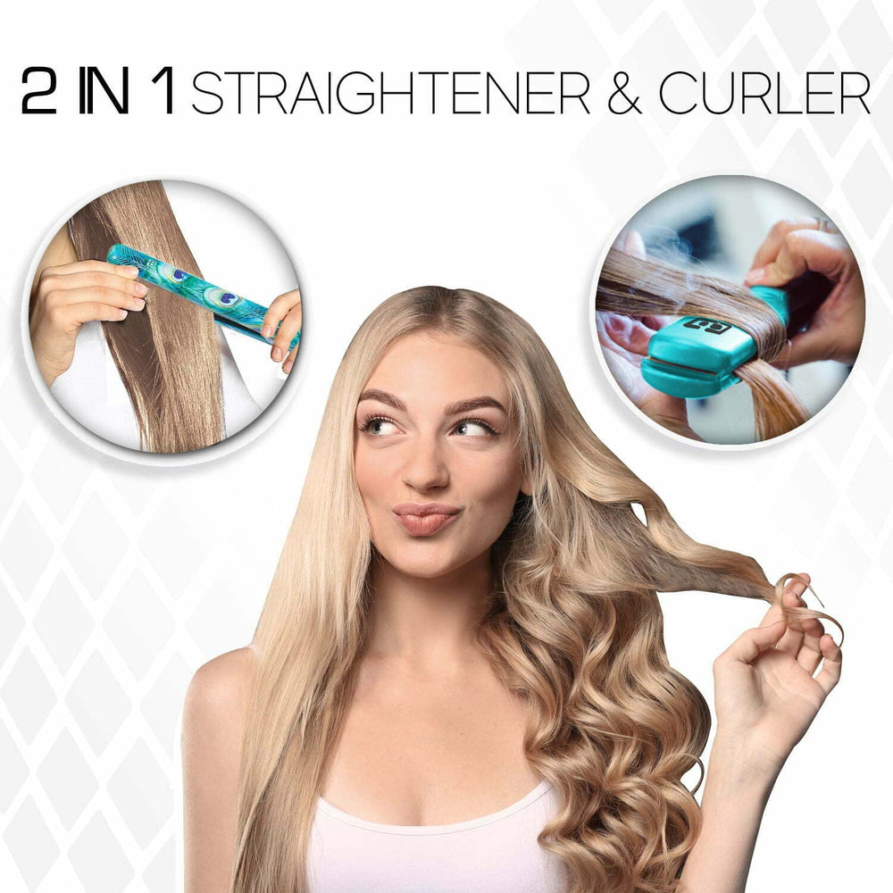 Brilliance New York adjustable temperature control helps tailor heat for different hair types.