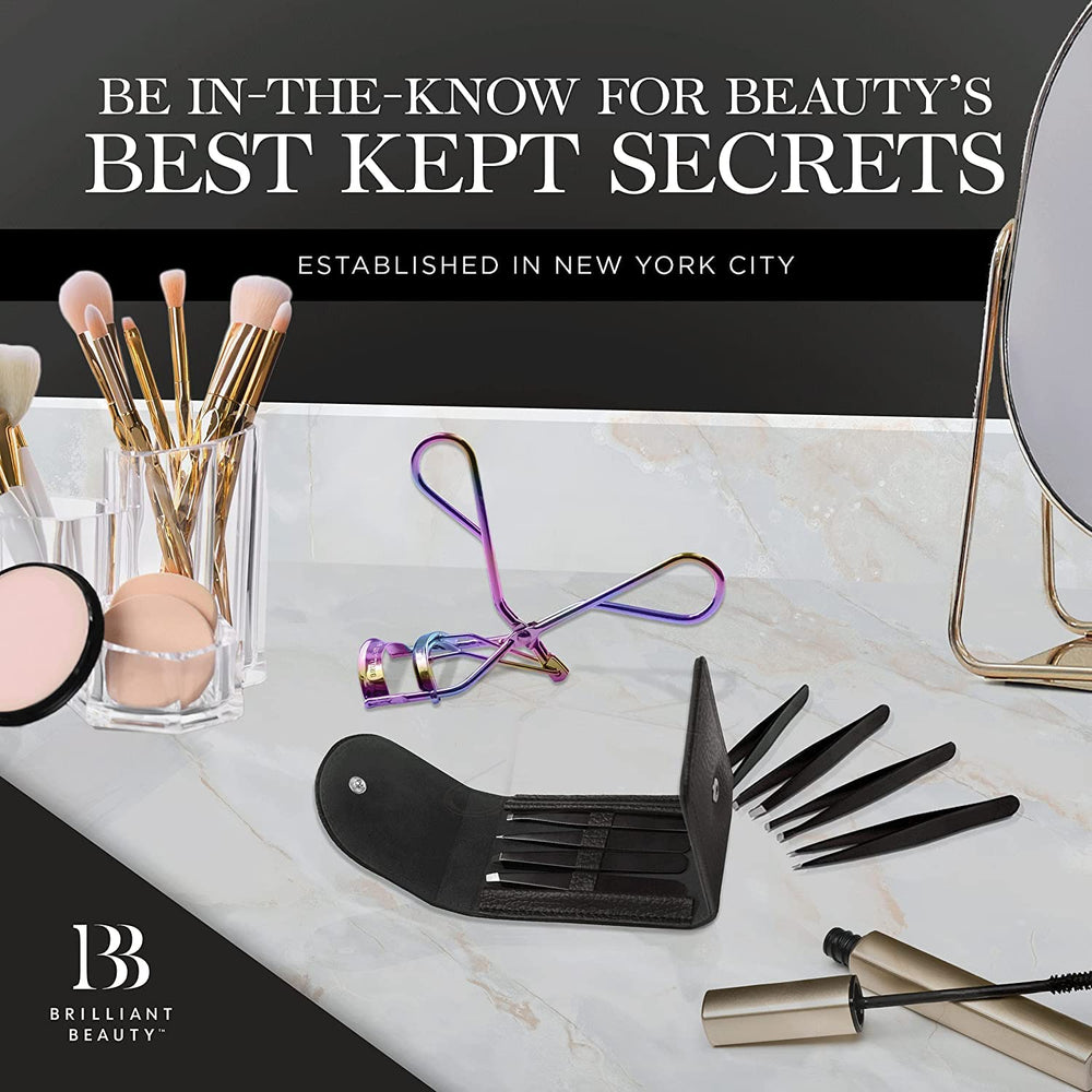 Brilliant Beauty no-pinching-design — dramatic curl without tugging.