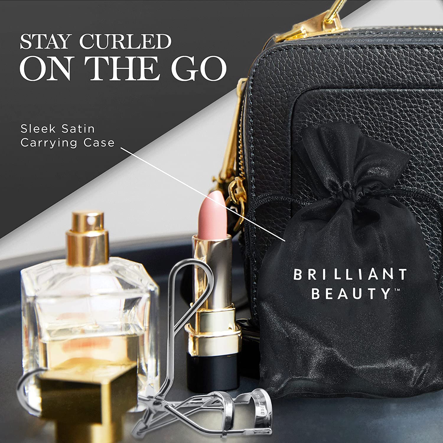 Brilliant Beauty travel-friendly design fits in bags and vanity